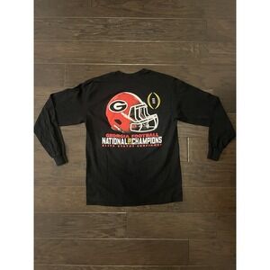 Georgia Bulldogs 2021 National Championship Long Sleeve T Shirt Playoff Football